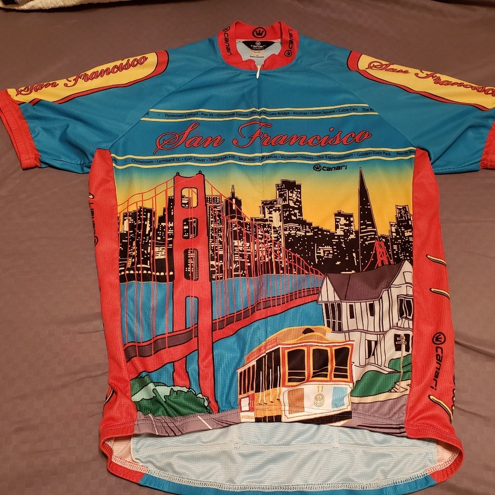 Canari San Francisco Themed Cyling Jersey